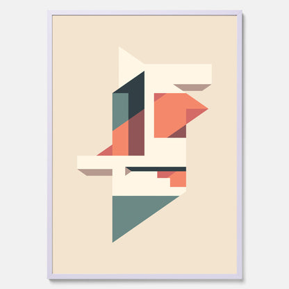 Abstract architecture No.1 poster – Abstrakt illustration