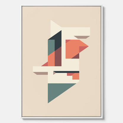 Abstract architecture No.1 canvas – Abstrakt illustration