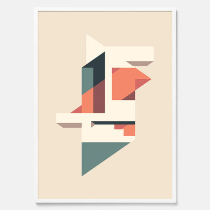 Abstract architecture No.1 poster – Abstrakt illustration