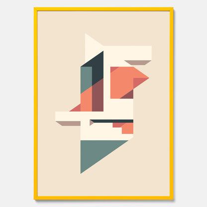 Abstract architecture No.1 poster – Abstrakt illustration