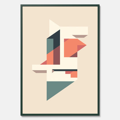 Abstract architecture No.1 poster – Abstrakt illustration