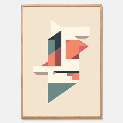 Abstract architecture No.1 poster – Abstrakt illustration