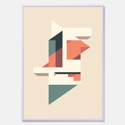 Abstract architecture No.1 poster – Abstrakt illustration