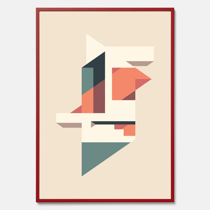 Abstract architecture No.1 poster – Abstrakt illustration