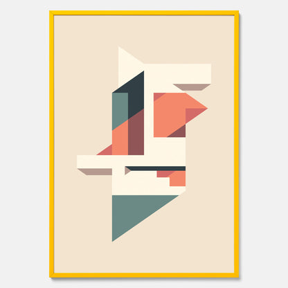 Abstract architecture No.1 poster – Abstrakt illustration
