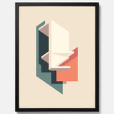 Abstract architecture No.2 poster – Abstrakt illustration