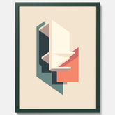 Abstract architecture No.2 poster – Abstrakt illustration