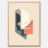 Abstract architecture No.2 poster – Abstrakt illustration