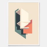 Abstract architecture No.2 poster – Abstrakt illustration