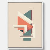 Abstract architecture No.3 canvas – Abstrakt illustration