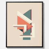 Abstract architecture No.3 canvas – Abstrakt illustration