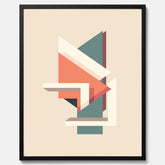 Abstract architecture No.3 poster – Abstrakt illustration