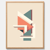 Abstract architecture No.3 poster – Abstrakt illustration