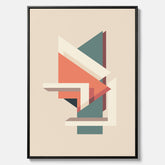 Abstract architecture No.3 canvas – Abstrakt illustration