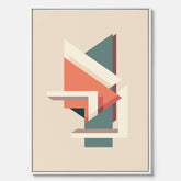 Abstract architecture No.3 canvas – Abstrakt illustration