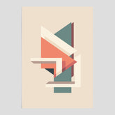 Abstract architecture No.3 poster – Abstrakt illustration