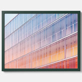 Rainbow Balcony poster – Modern arkitekturtavla