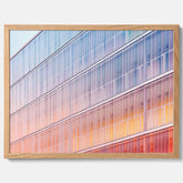 Rainbow Balcony poster – Modern arkitekturtavla