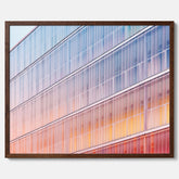 Rainbow Balcony poster – Modern arkitekturtavla