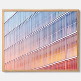 Rainbow Balcony poster – Modern arkitekturtavla