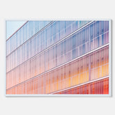 Rainbow Balcony poster – Modern arkitekturtavla
