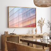 Rainbow Balcony poster – Modern arkitekturtavla