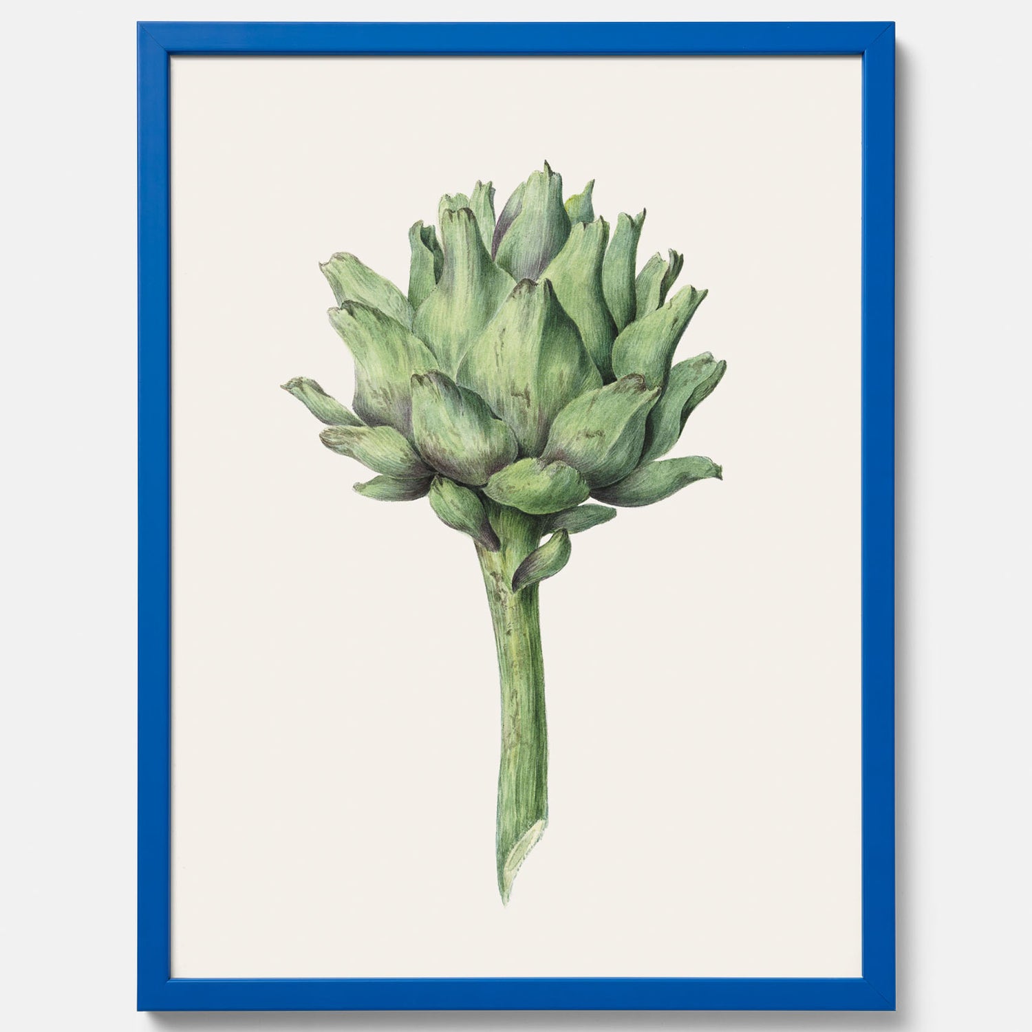 Kökstavla med en Kronärtskocka Poster – Plansch till kök med vintageillustration, vintageposter, köksposter, tavla till kök, poster till kök