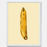 Kökstavla med en Banan Affisch – Poster med fruktmotiv, Plansch till köket, köksposter, tavla till kök