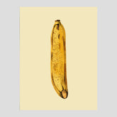Kökstavla med en Banan Affisch – Poster med fruktmotiv, Plansch till köket, köksposter, tavla till kök