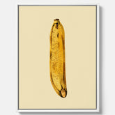 Kökstavla i canvas med en Banan Affisch – Poster med fruktmotiv, Plansch till köket, köksposter, tavla till kök
