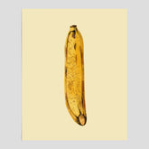 Kökstavla med en Banan Affisch – Poster med fruktmotiv, Plansch till köket, köksposter, tavla till kök