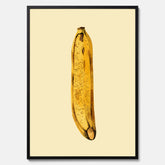 Kökstavla med en Banan Affisch – Poster med fruktmotiv, Plansch till köket, köksposter, tavla till kök