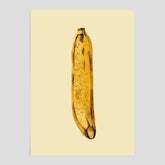 Kökstavla med en Banan Affisch – Poster med fruktmotiv, Plansch till köket, köksposter, tavla till kök