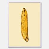 Kökstavla med en Banan Affisch – Poster med fruktmotiv, Plansch till köket, köksposter, tavla till kök