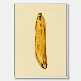 Kökstavla i canvas med en Banan Affisch – Poster med fruktmotiv, Plansch till köket, köksposter, tavla till kök
