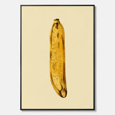 Kökstavla i canvas med en Banan Affisch – Poster med fruktmotiv, Plansch till köket, köksposter, tavla till kök