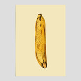 Kökstavla med en Banan Affisch – Poster med fruktmotiv, Plansch till köket, köksposter, tavla till kök