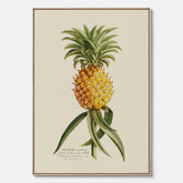 Kökstavla i canvas med en Ananas – Plansch till köket, Skolposter, köksposter, tavla till kök, poster till kök