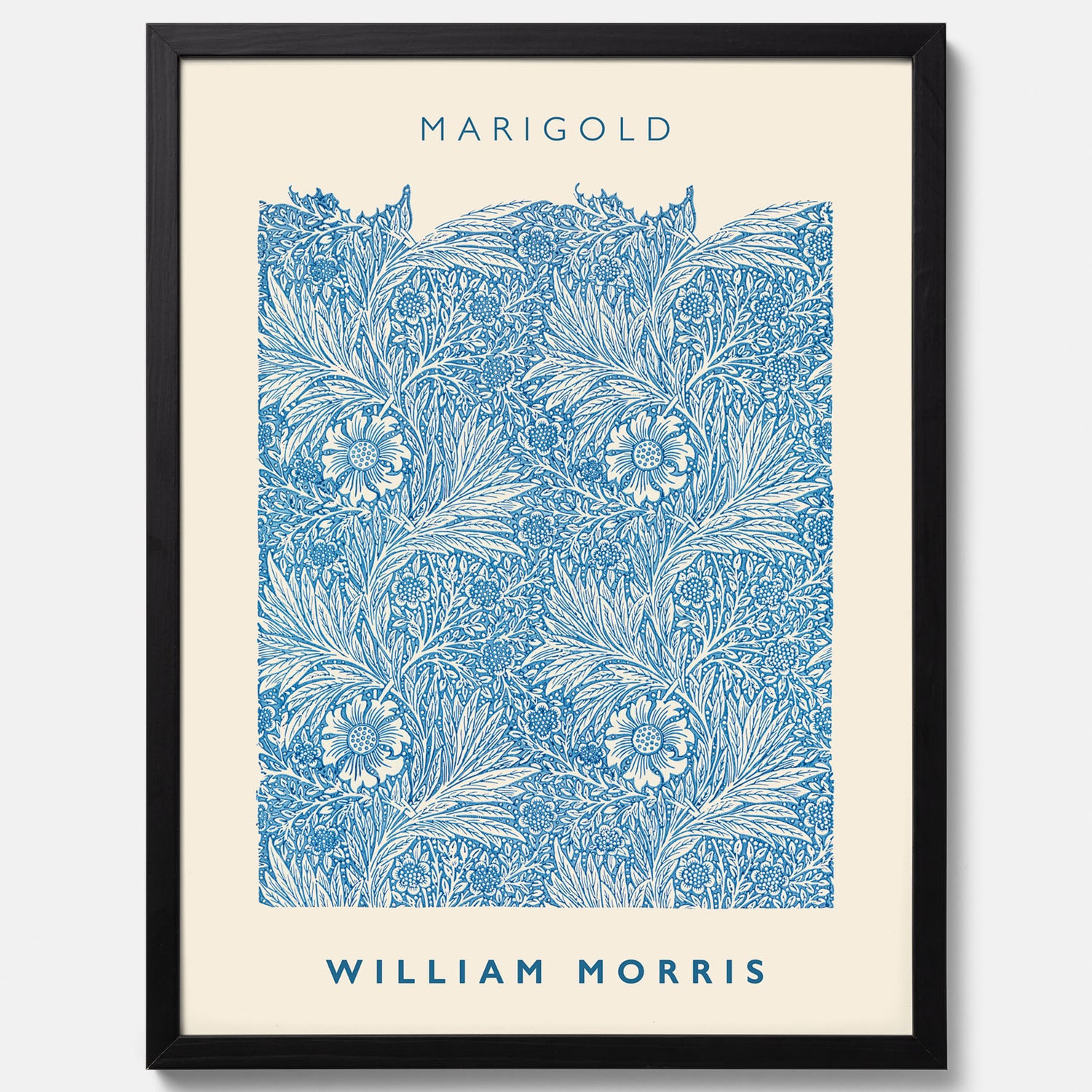 William Morris poster med motivet Marigold. Affisch med William Morris-motiv.