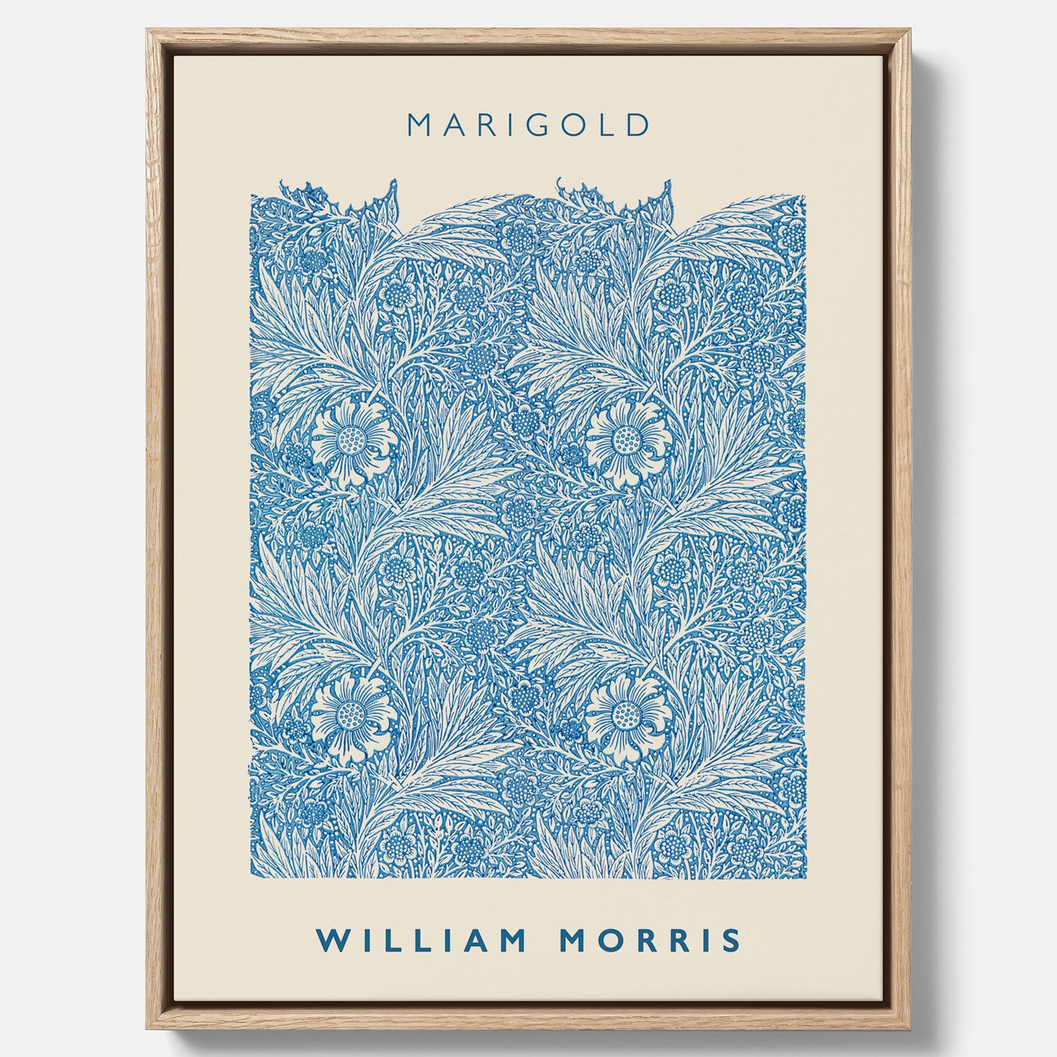 William Morris canvas med motivet Marigold. Affisch med William Morris-motiv.