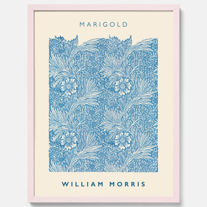 William Morris poster med motivet Marigold. Affisch med William Morris-motiv.
