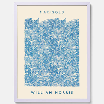 William Morris poster med motivet Marigold. Affisch med William Morris-motiv.