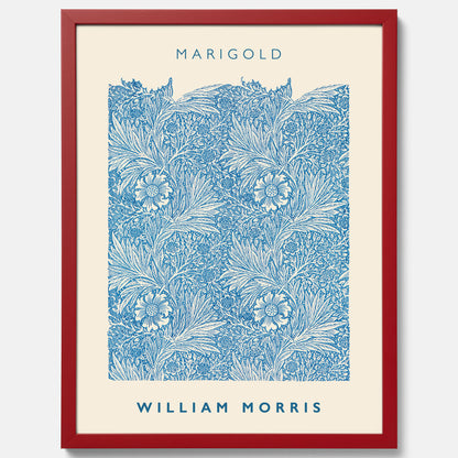 William Morris poster med motivet Marigold. Affisch med William Morris-motiv.