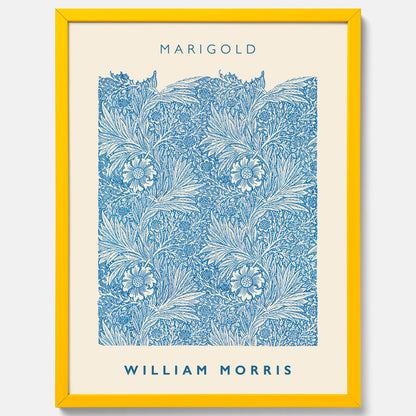 William Morris poster med motivet Marigold. Affisch med William Morris-motiv.