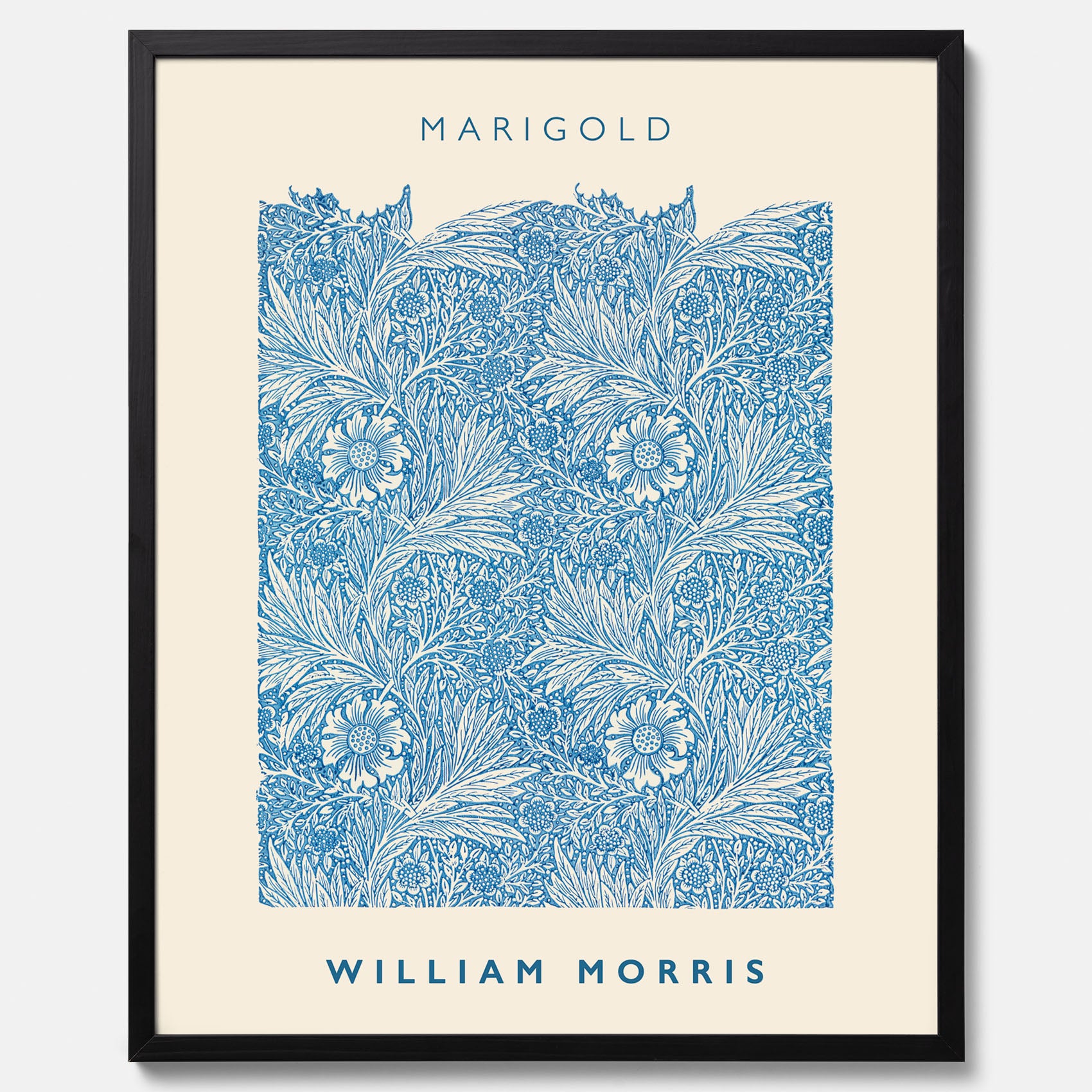 William Morris poster med motivet Marigold. Affisch med William Morris-motiv.