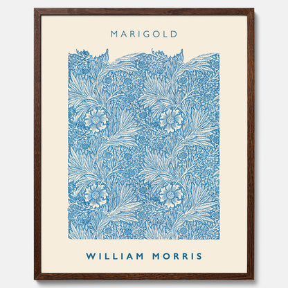 William Morris poster med motivet Marigold. Affisch med William Morris-motiv.