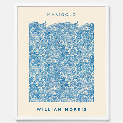 William Morris poster med motivet Marigold. Affisch med William Morris-motiv.