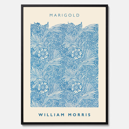 William Morris poster med motivet Marigold. Affisch med William Morris-motiv.