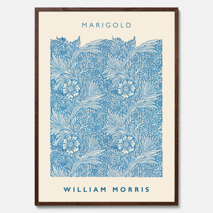 William Morris poster med motivet Marigold. Affisch med William Morris-motiv.