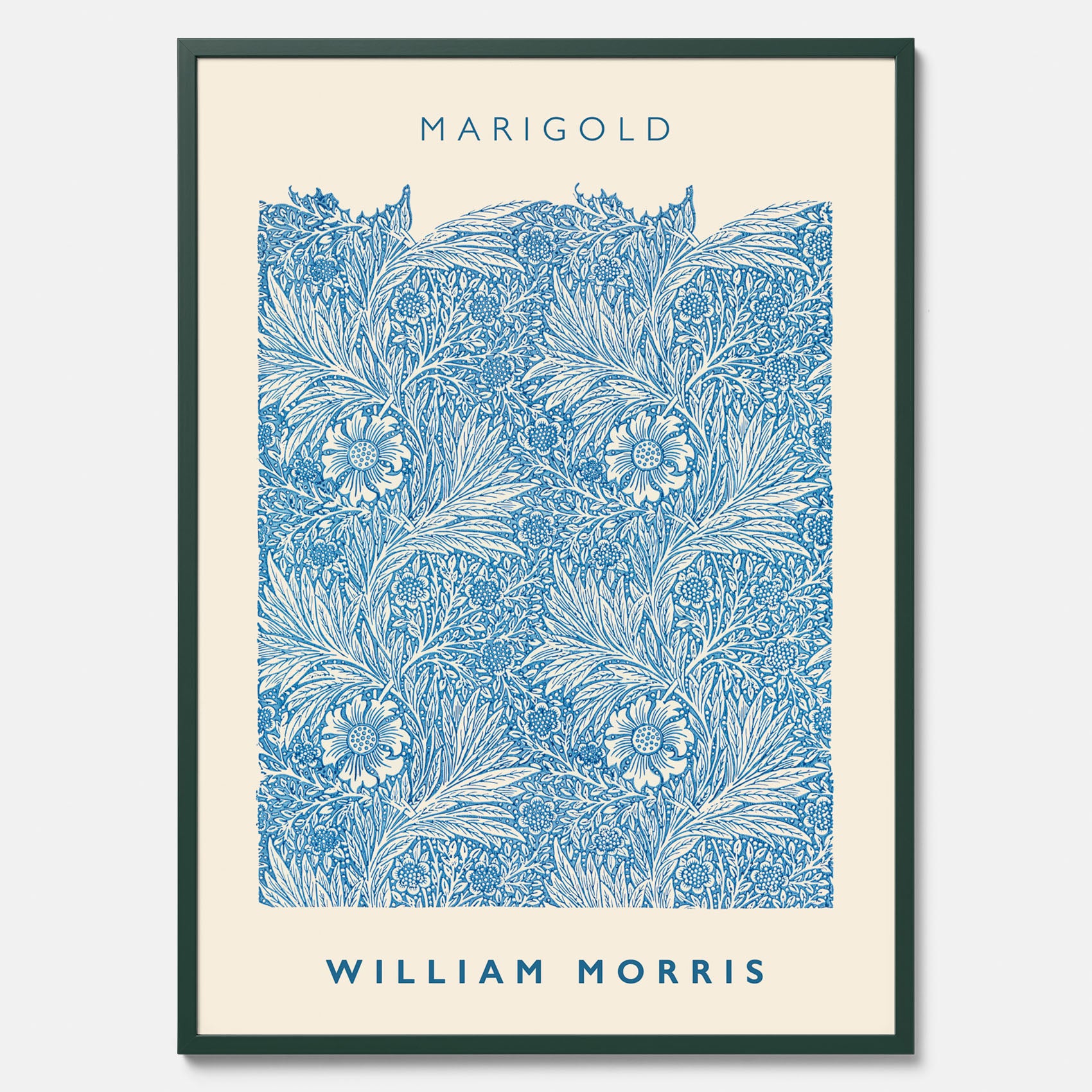 William Morris poster med motivet Marigold. Affisch med William Morris-motiv.
